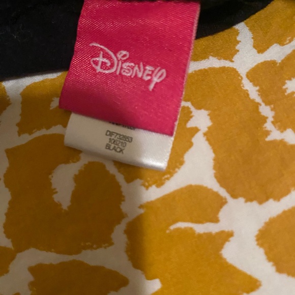 Disney Minnie Mouse Black and White Polka Dot Dress with Red Bow-Size 12 months - Picture 4 of 5